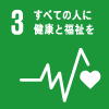 3.すべての人に健康と福祉をのアイコン